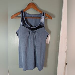 Athleta Supercharged Tank, Size Large, Built-in Bra, Excellent Condition
